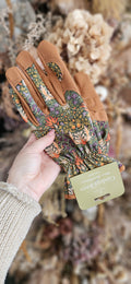 William Morris Print Gardening Gloves