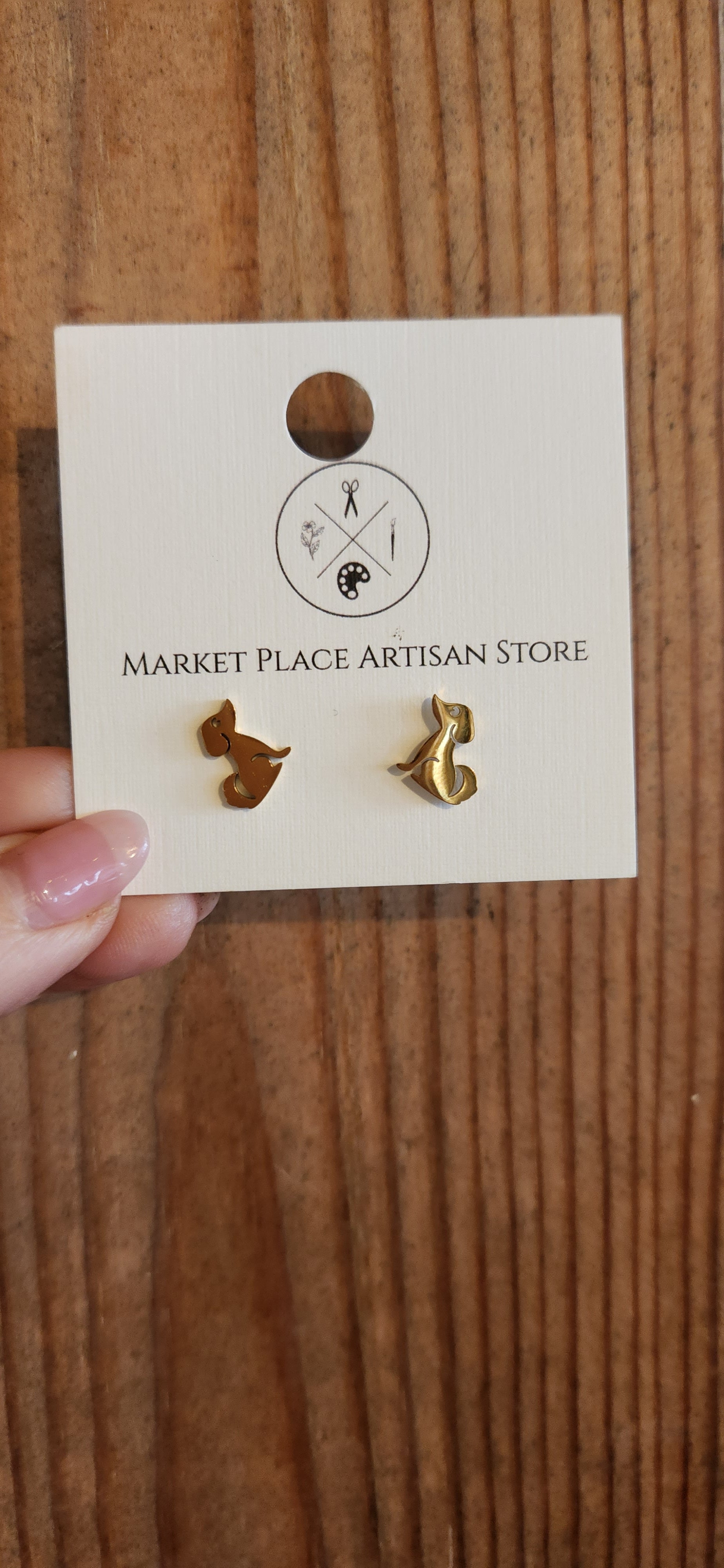 Labrador Gold Earrings