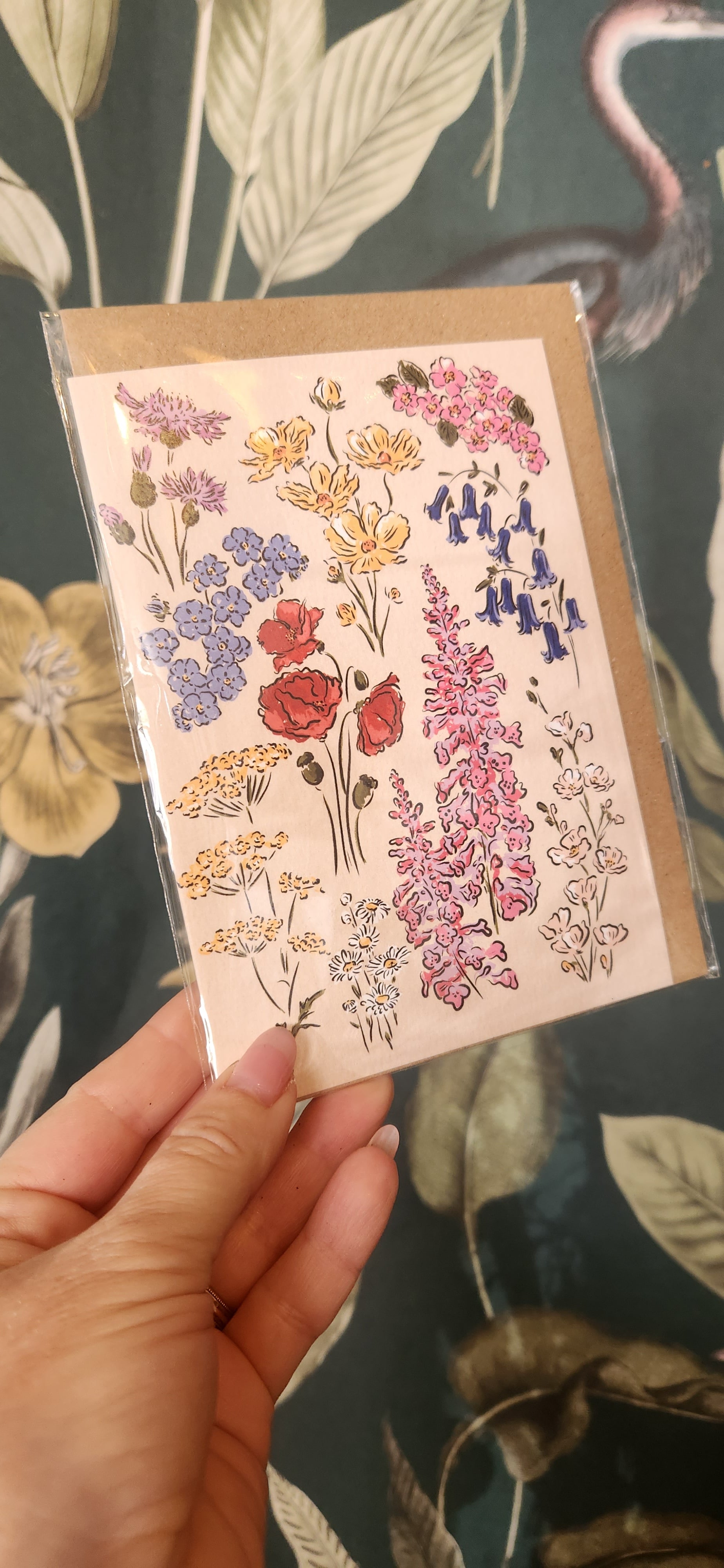 Wildflowers Greeting Card