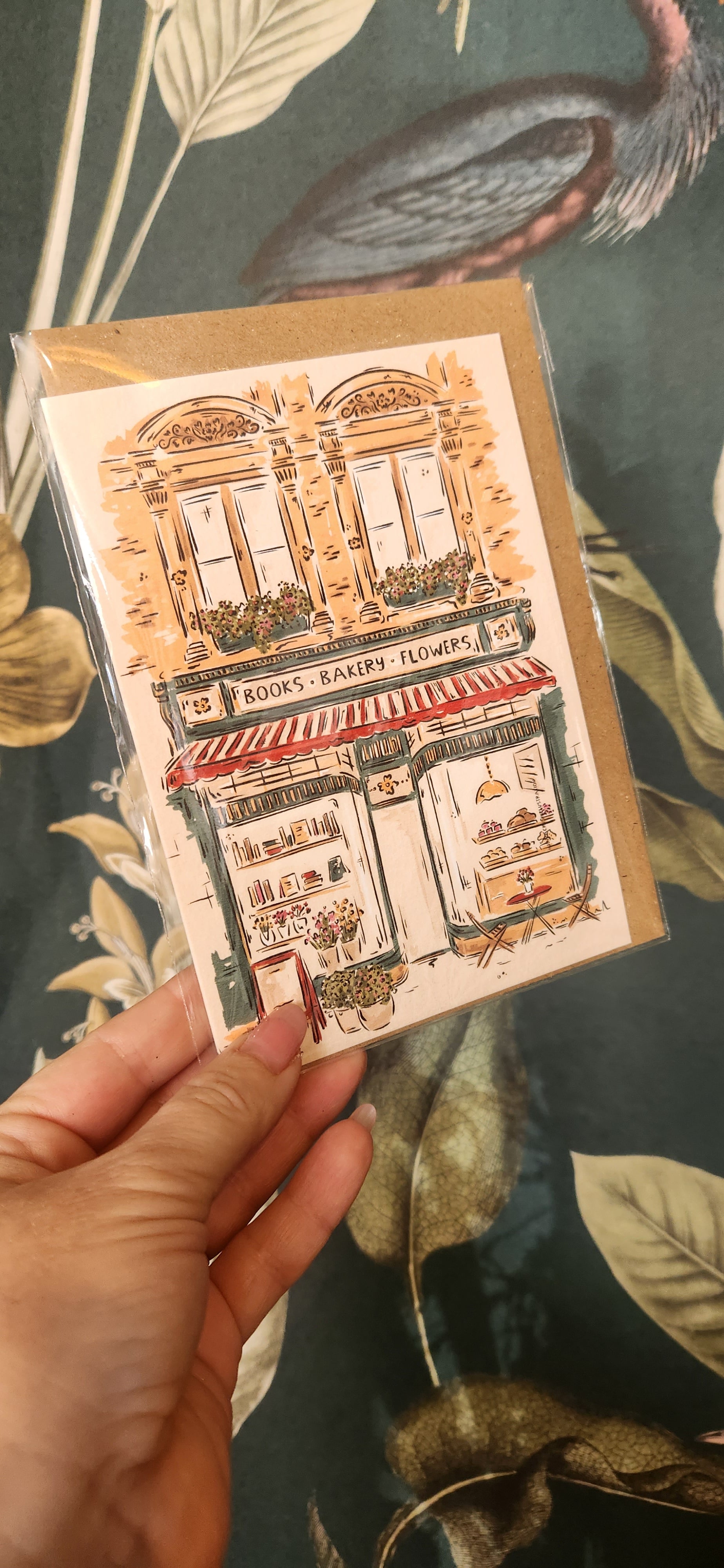 Shop Front Greeting Card