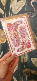 YeeHaw Foil Greeting Card