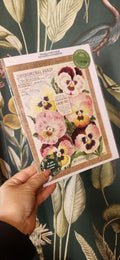 Pansy Seed Greeting Card