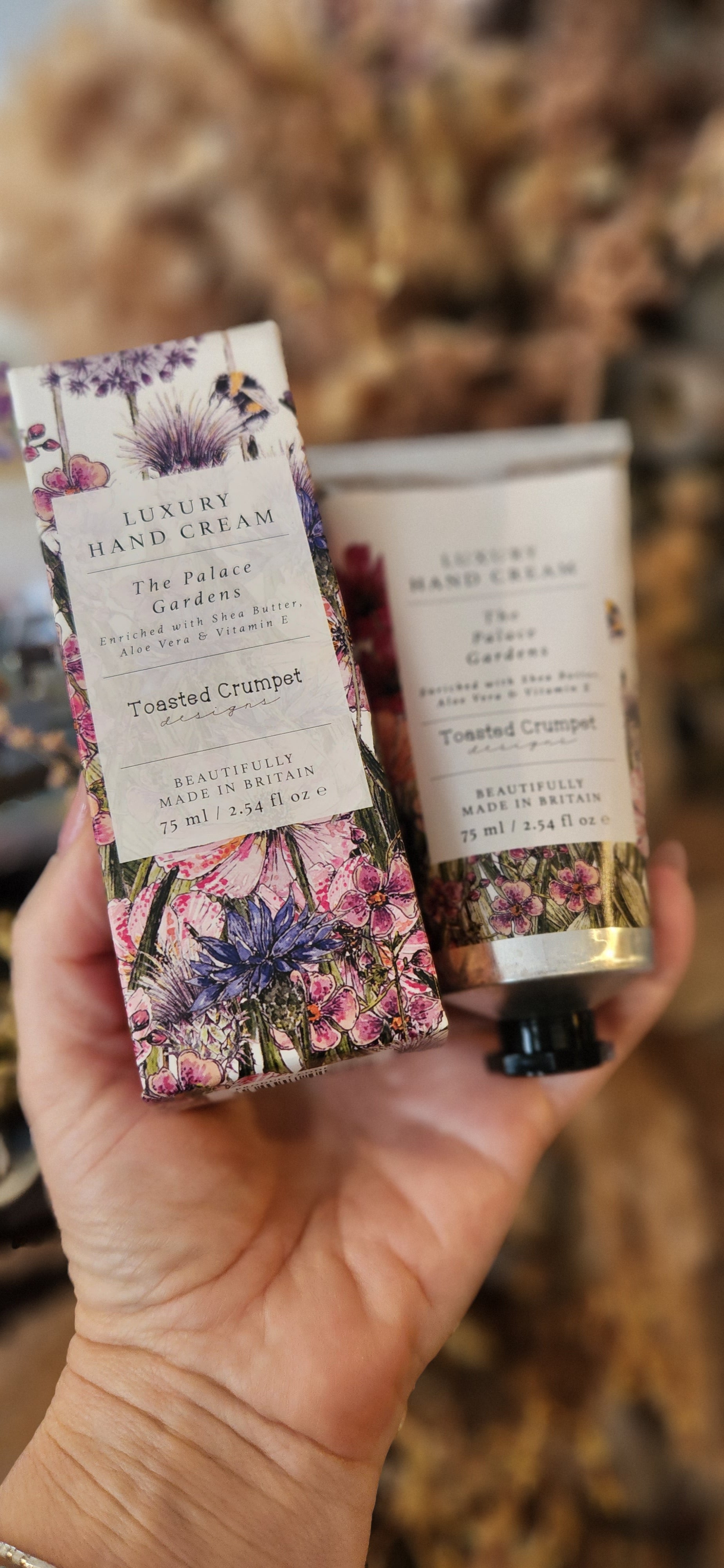 Toasted Crumpet Luxury Hand Cream The Palace Gardens