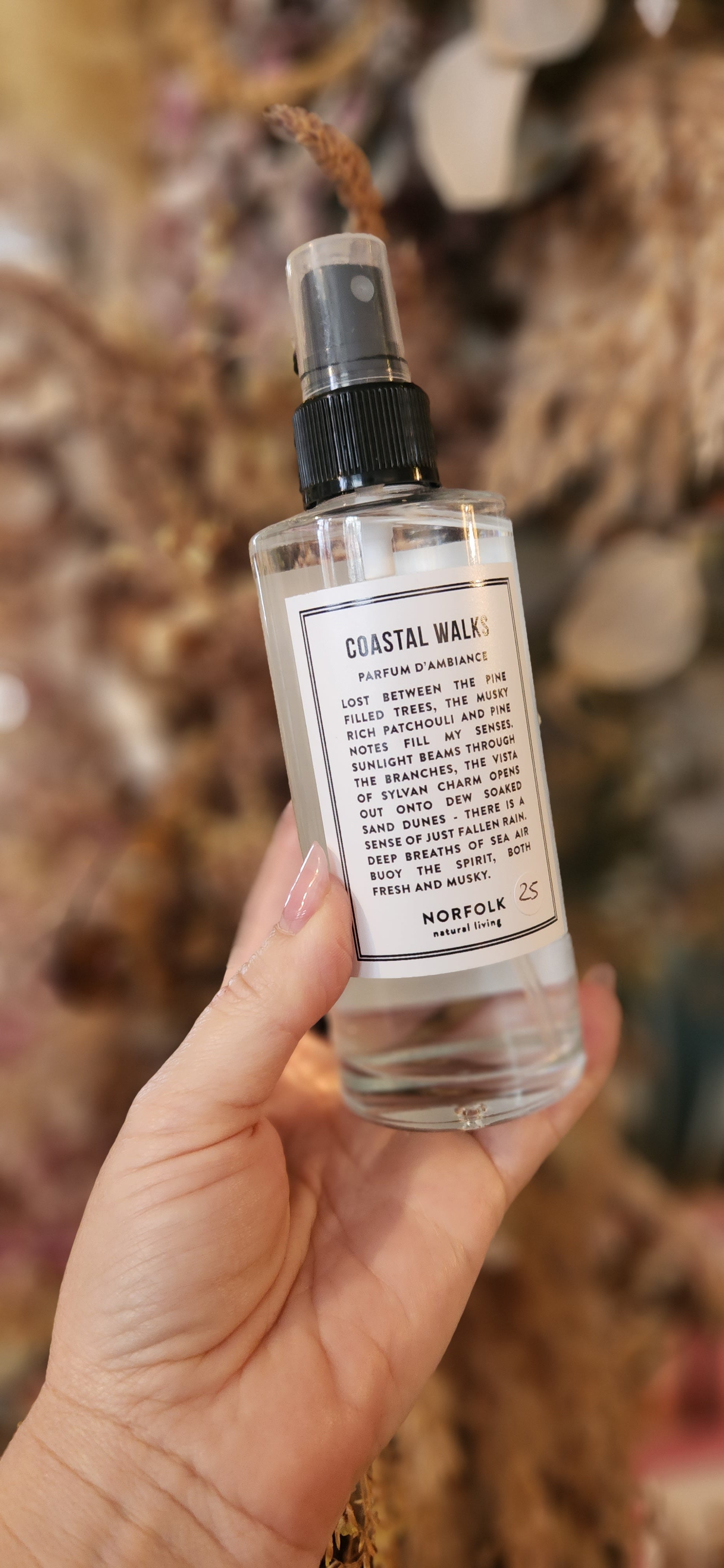 Norfolk Natural Living Room Spray Coastal Walks 150ml
