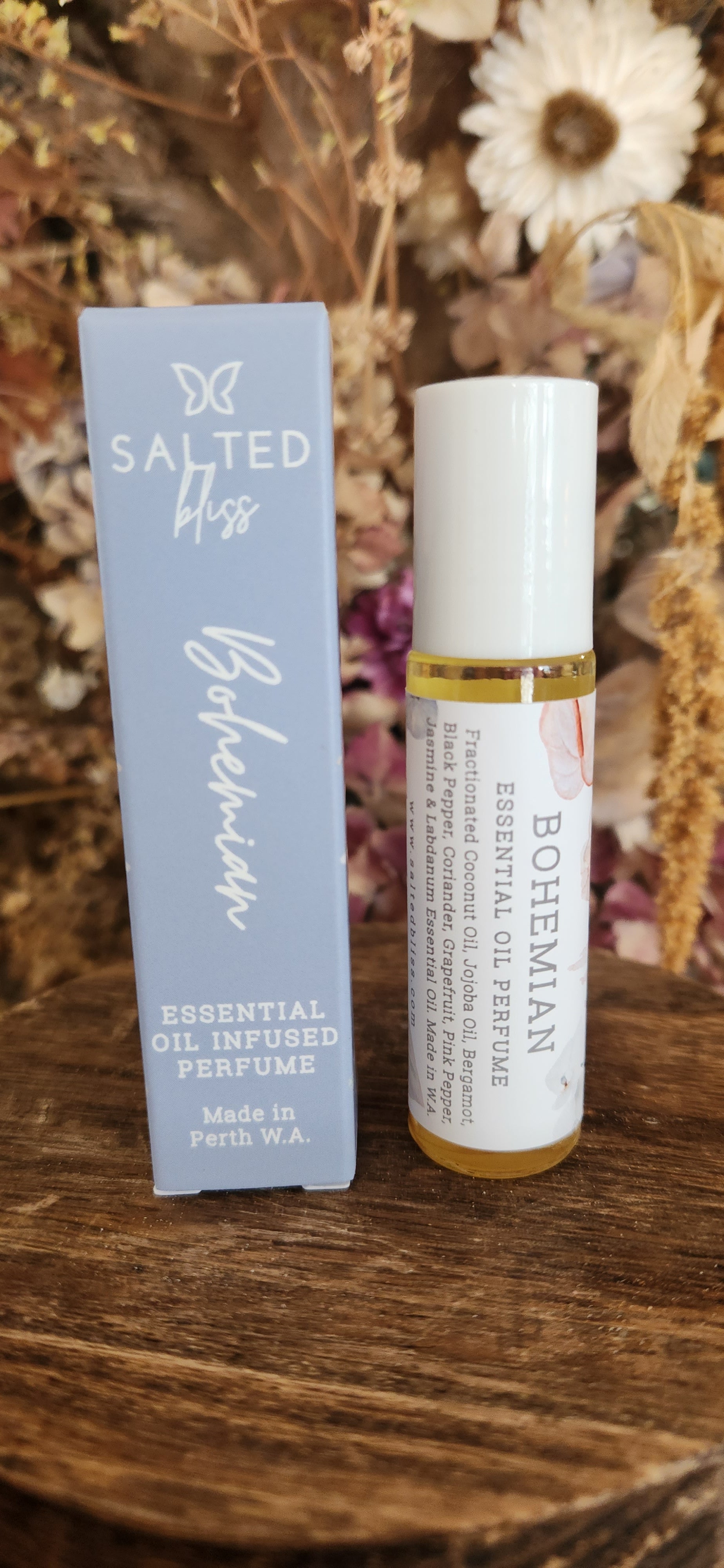 Salted Bliss Pulse Point Roller Perfume Bohemian