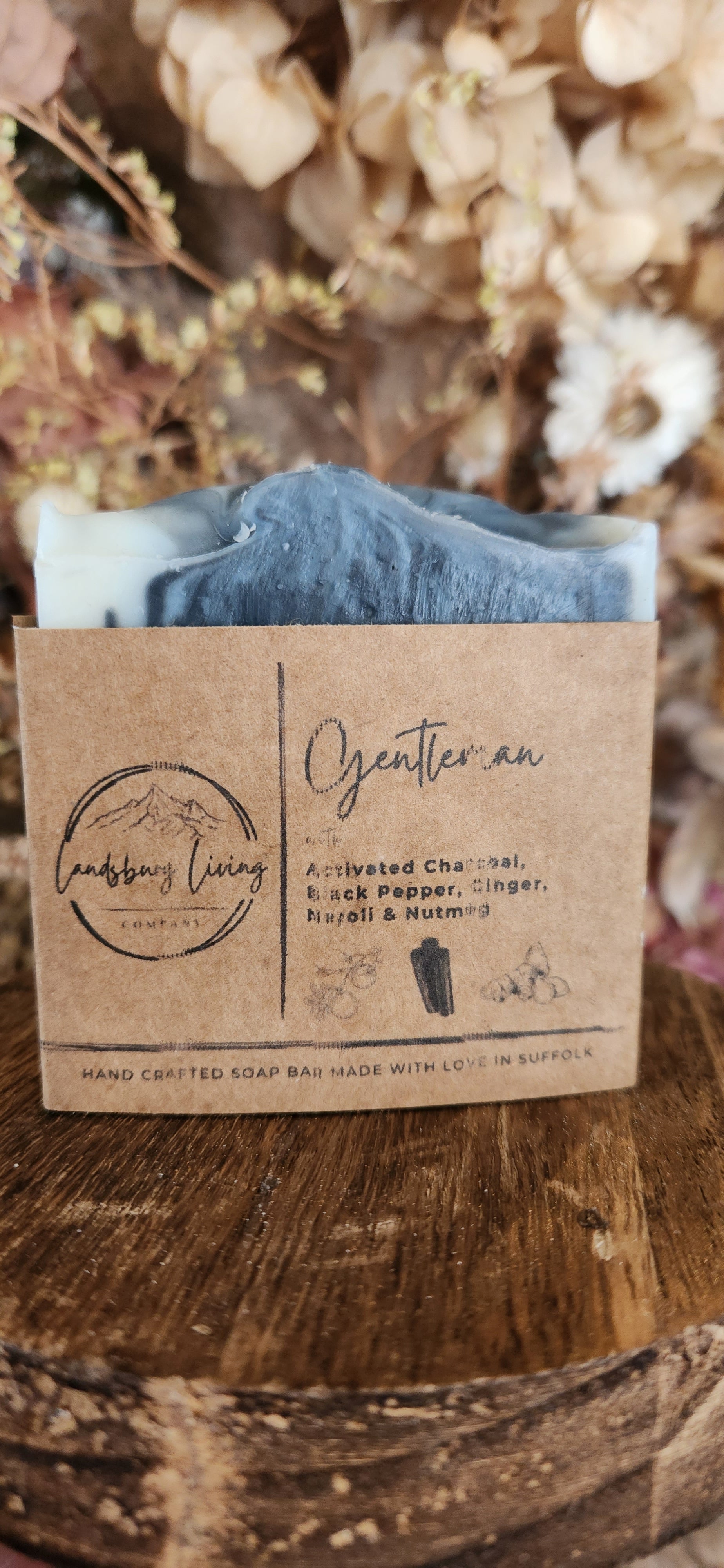 Landsburg Living Gentleman Natural Clay Soap 120g