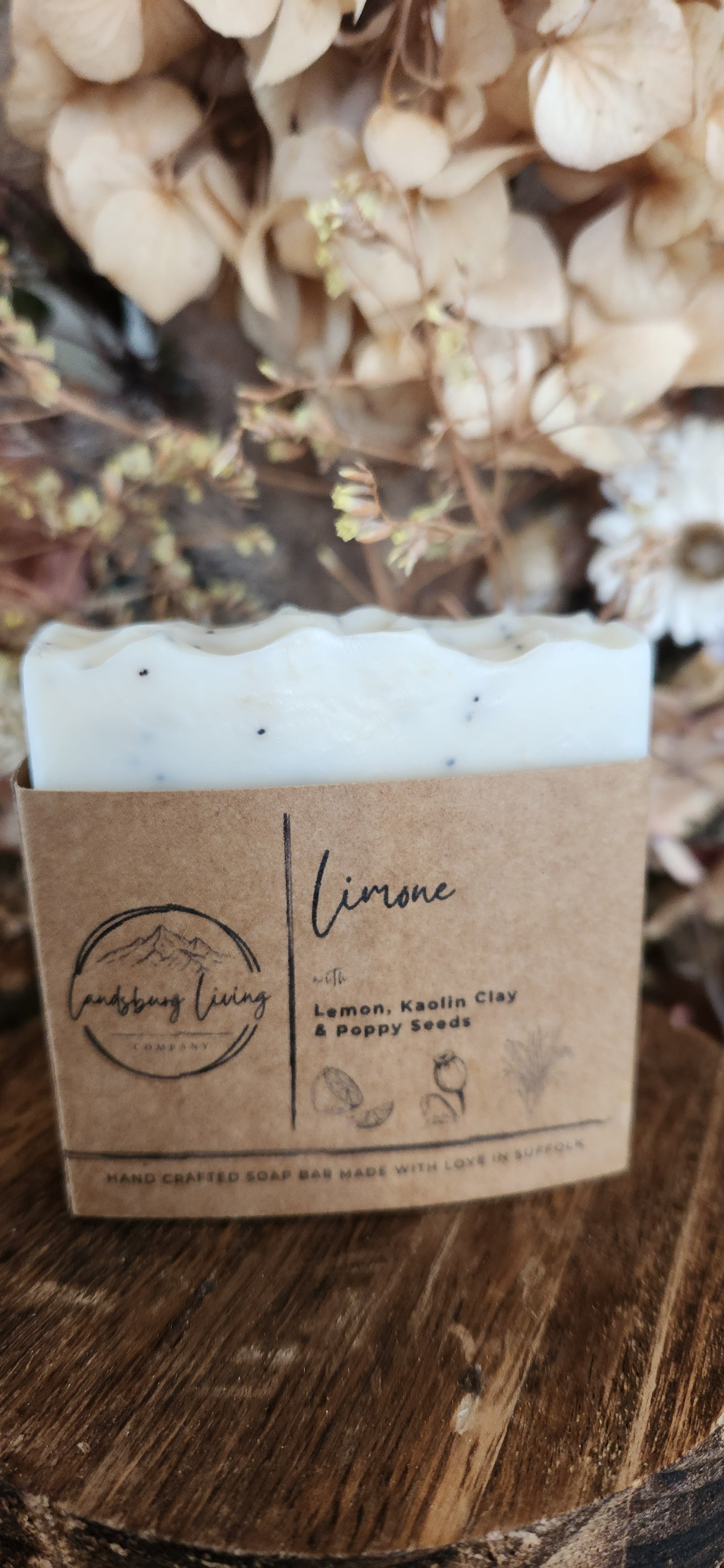 Landsburg Living Limone Natural Clay Soap 120g