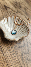 Kiln Fired Enamel Copper Pendant