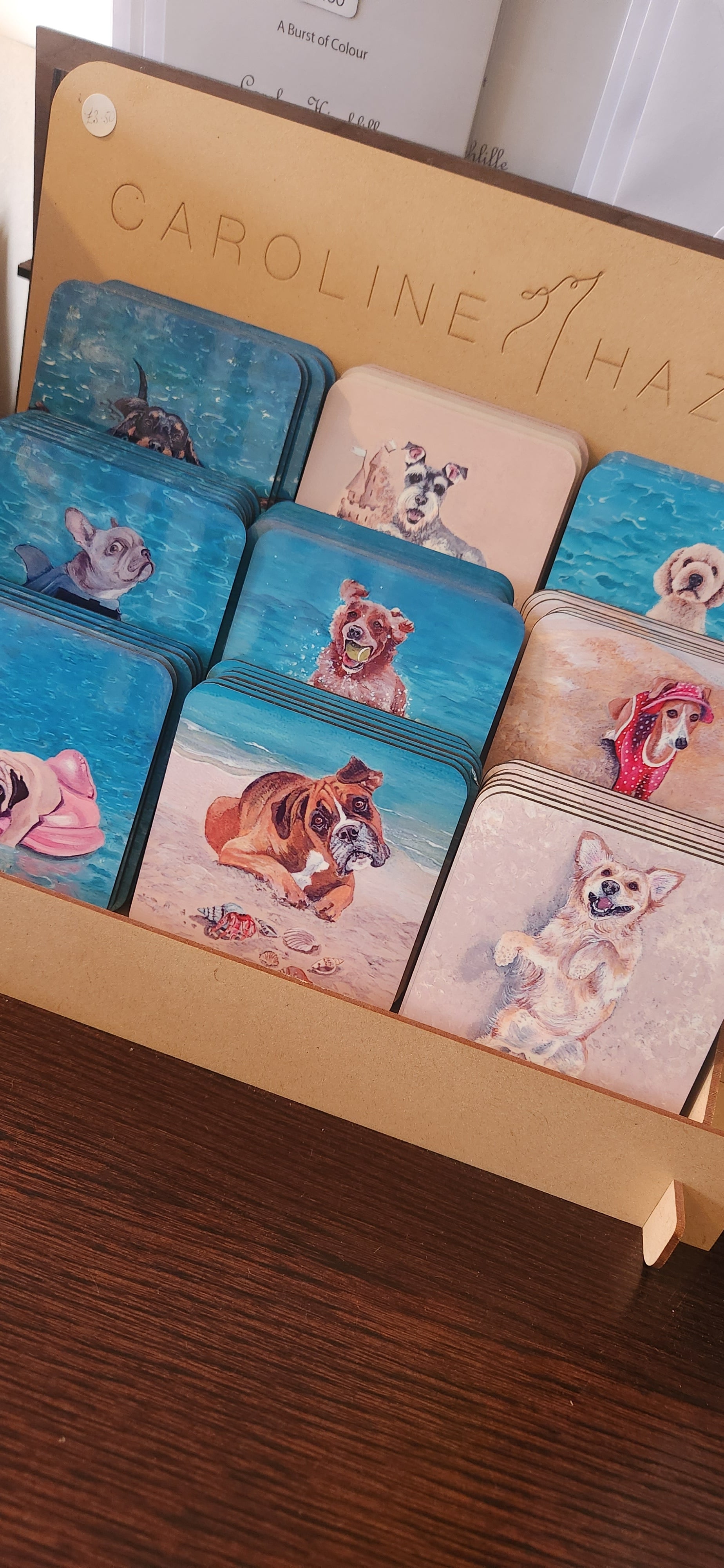 Beach Dogs Coasters