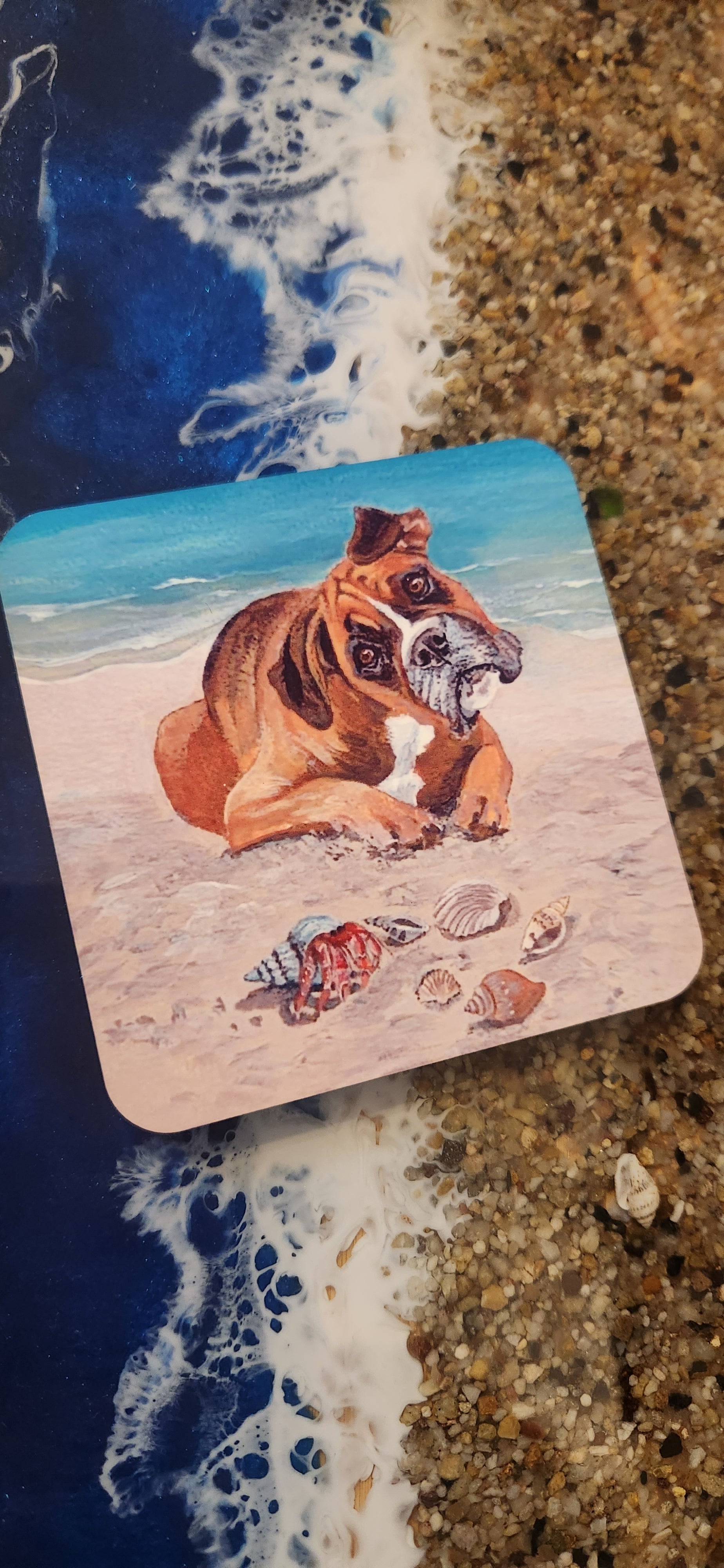 Beach Dogs Coasters