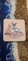 Beach Dogs Coasters