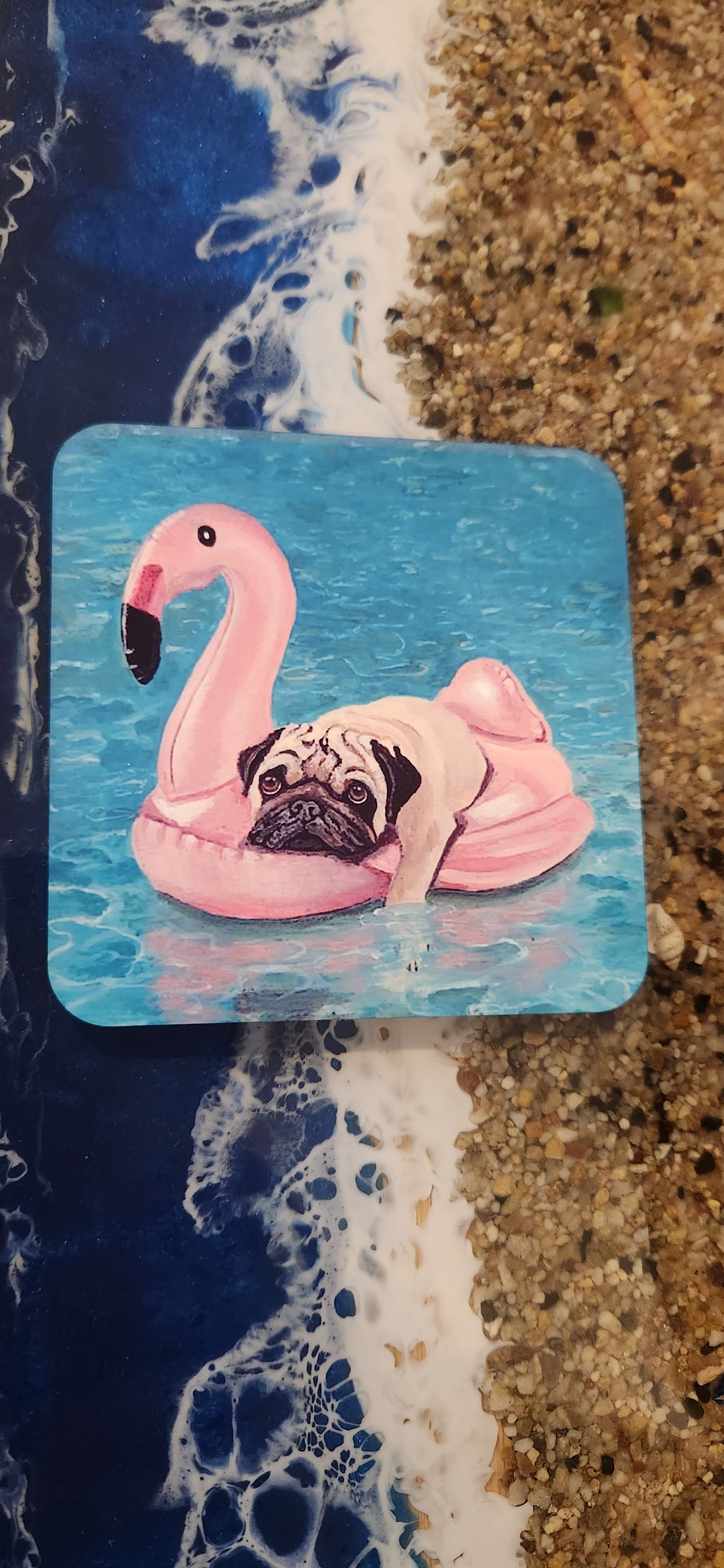 Beach Dogs Coasters