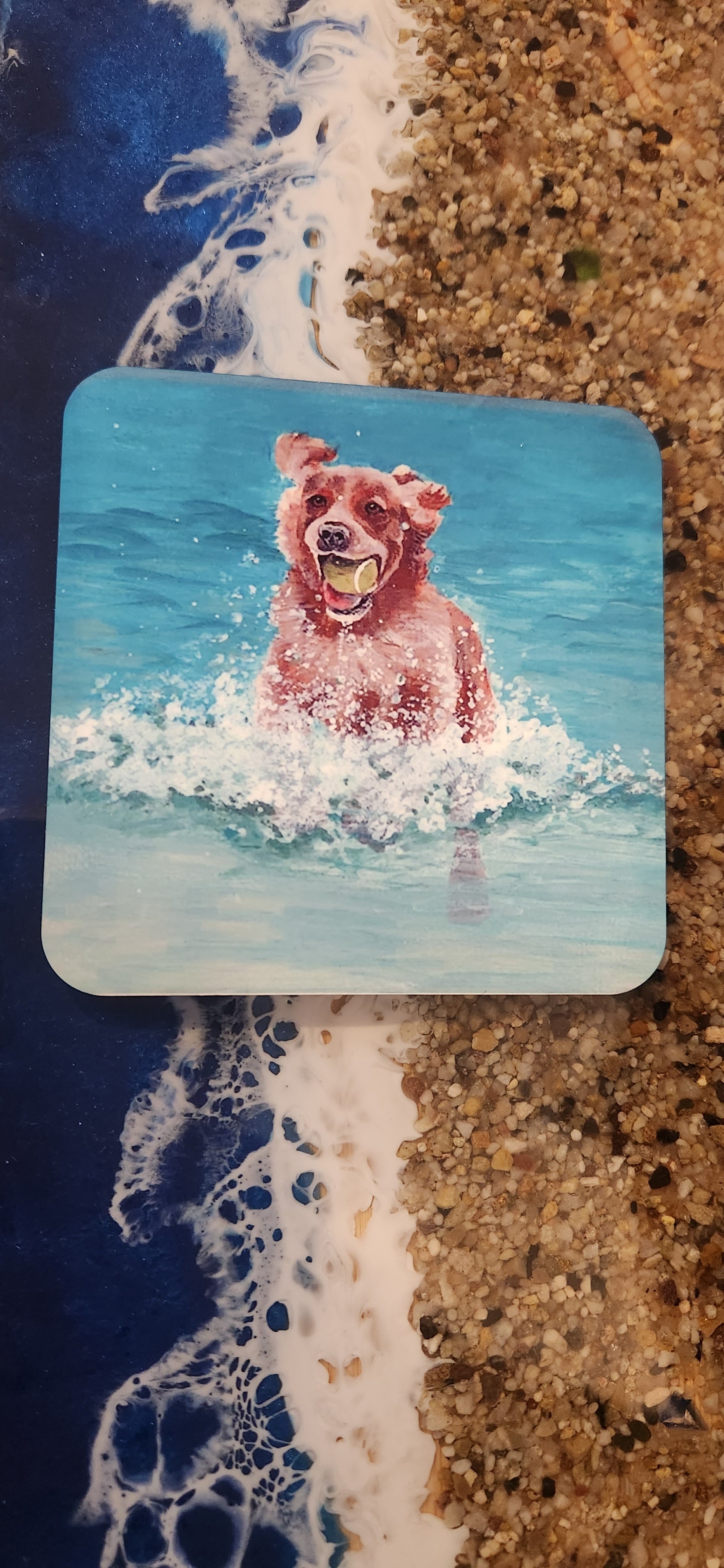 Beach Dogs Coasters