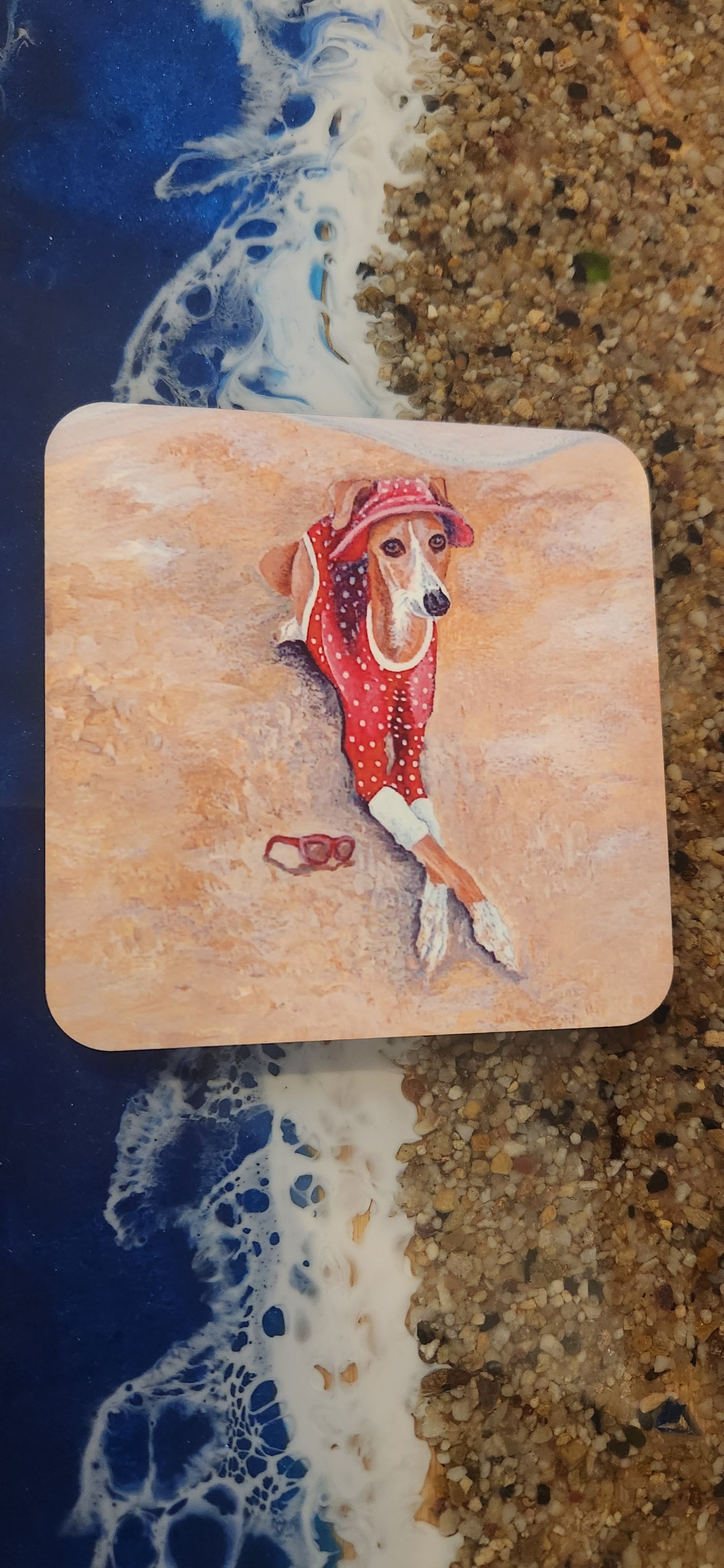 Beach Dogs Coasters