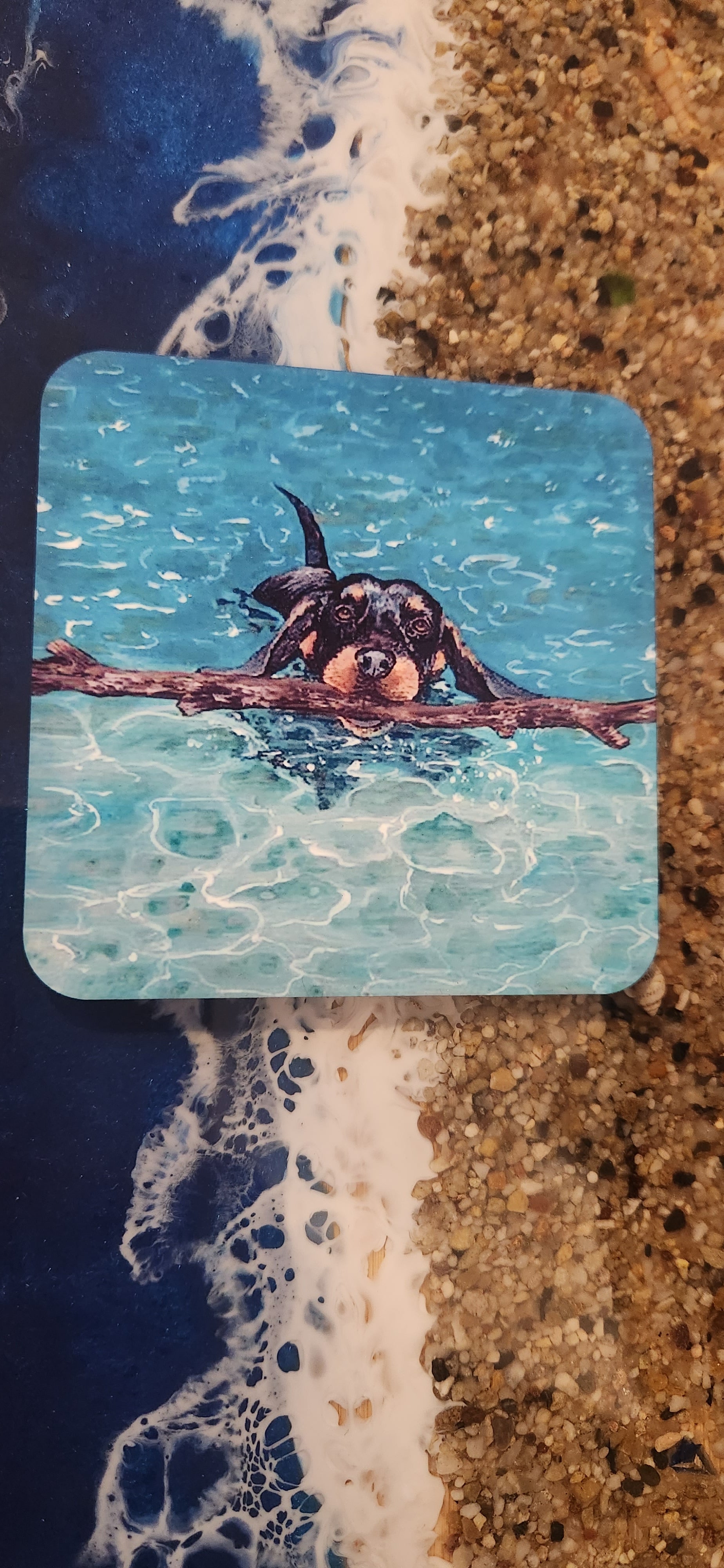 Beach Dogs Coasters