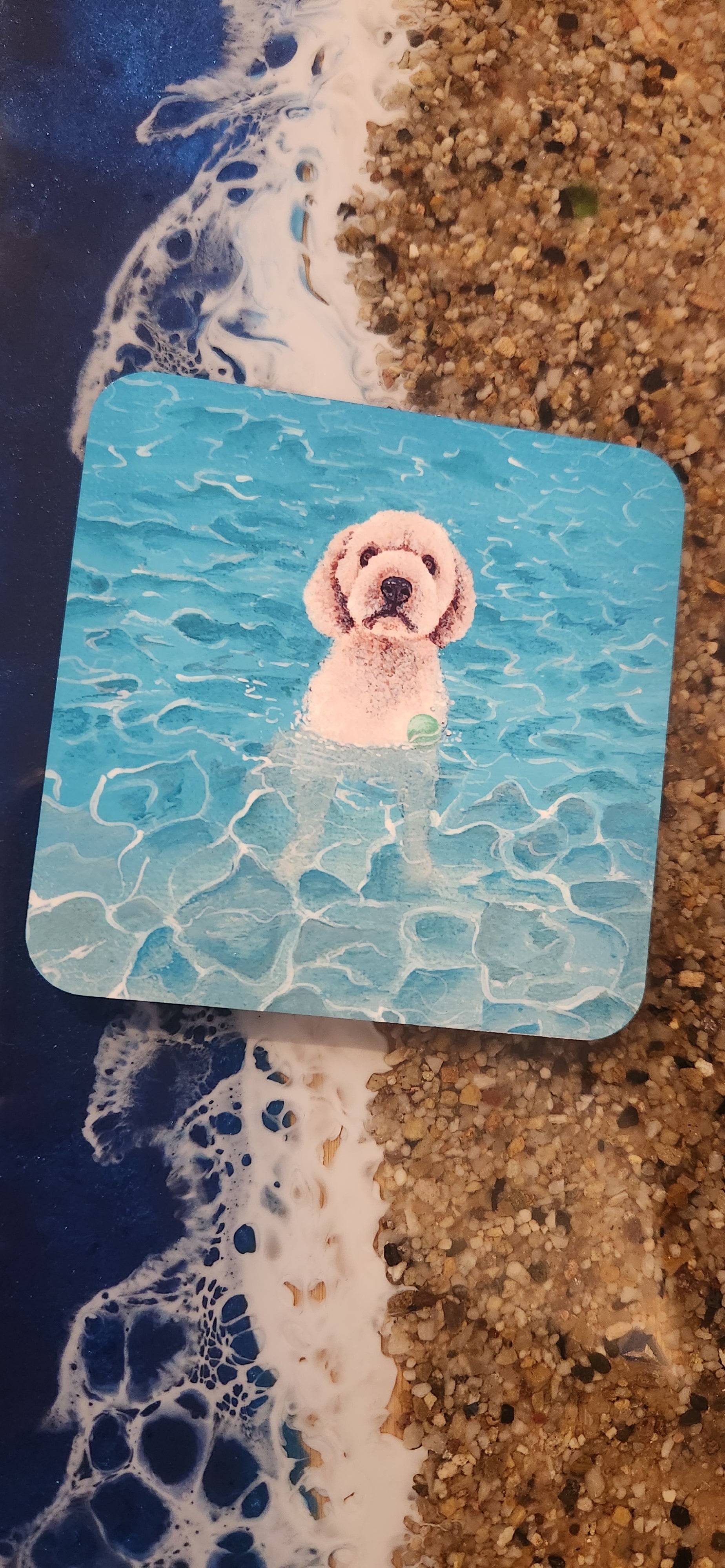 Beach Dogs Coasters
