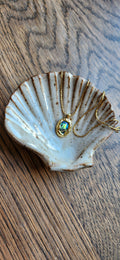 Gold Abalone Necklace