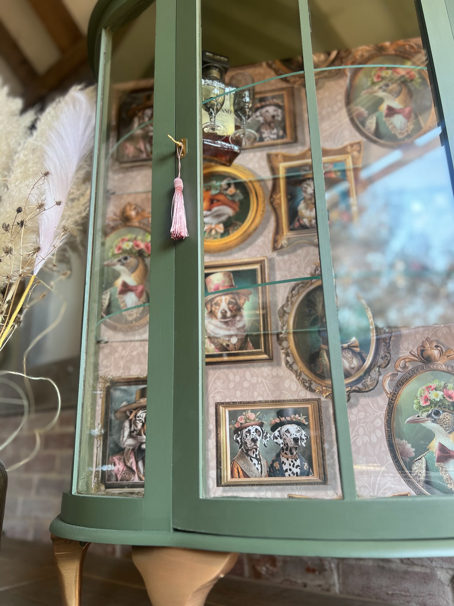 Vintage Gin Cabinet