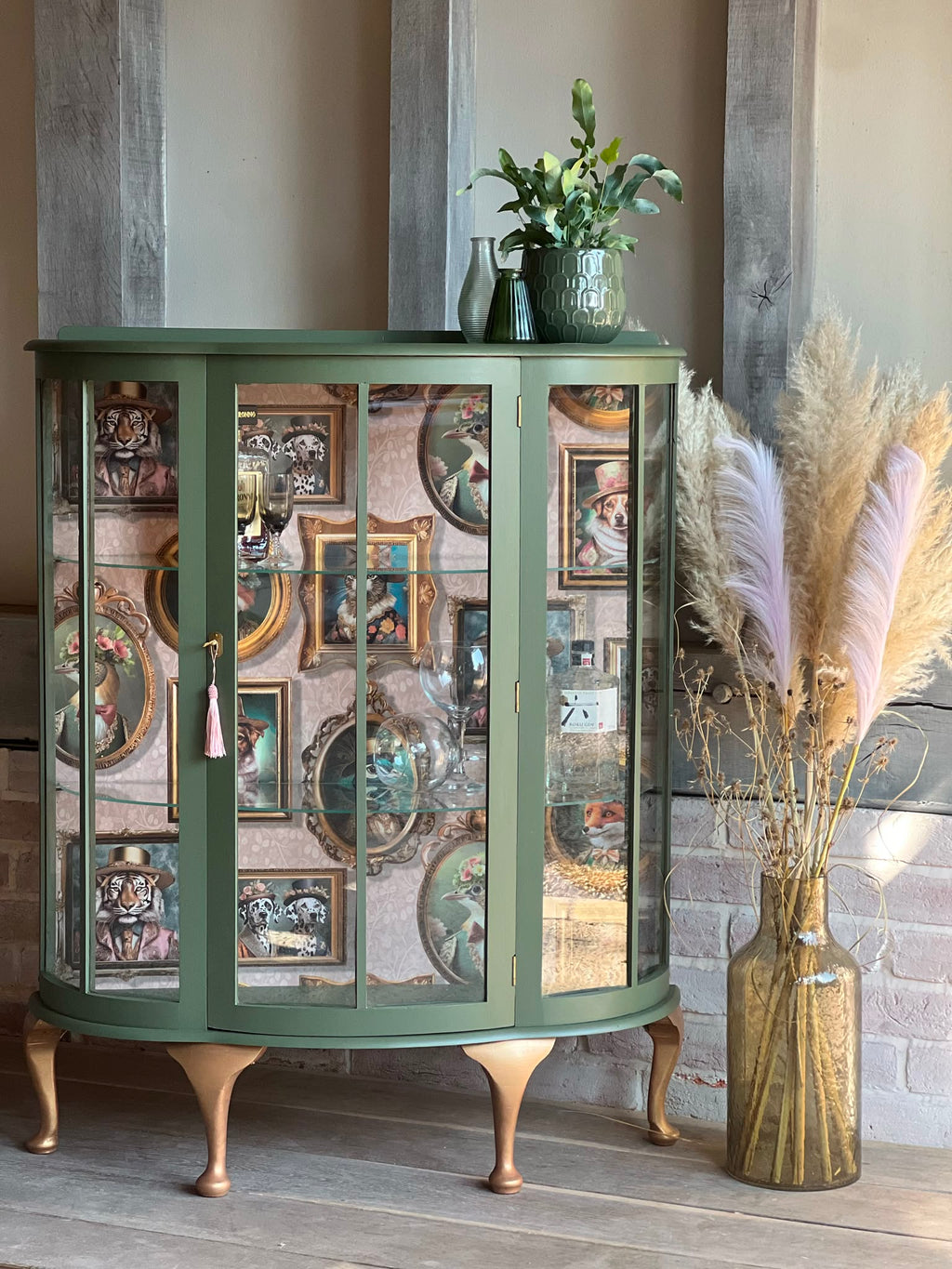Vintage Gin Cabinet