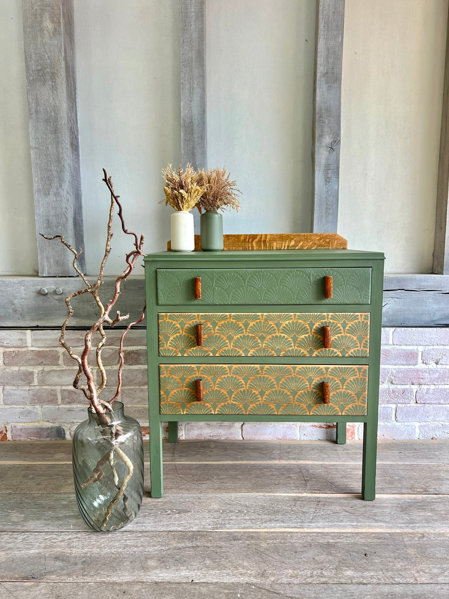 Vintage Three Drawer Chest