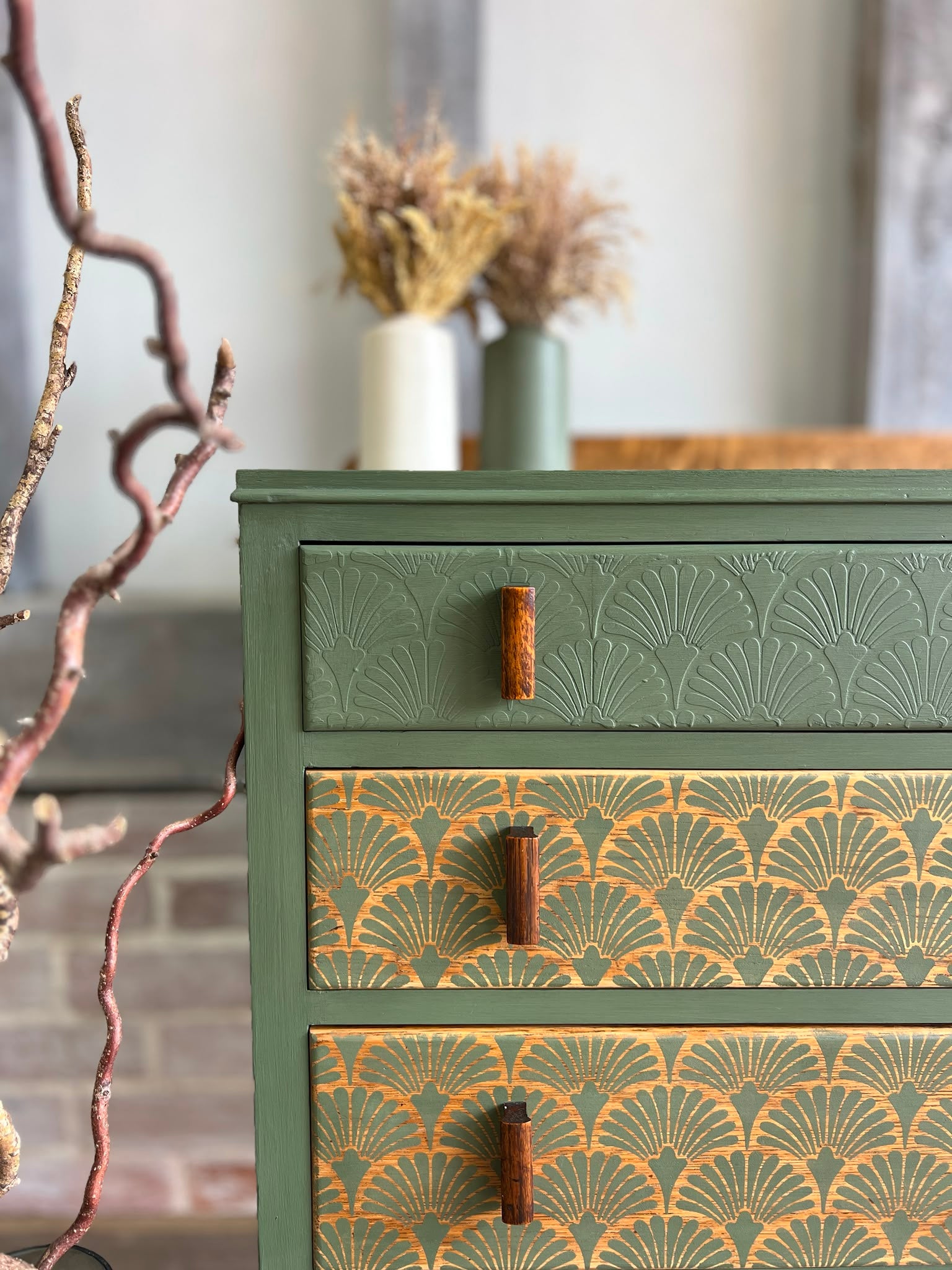 Vintage Three Drawer Chest