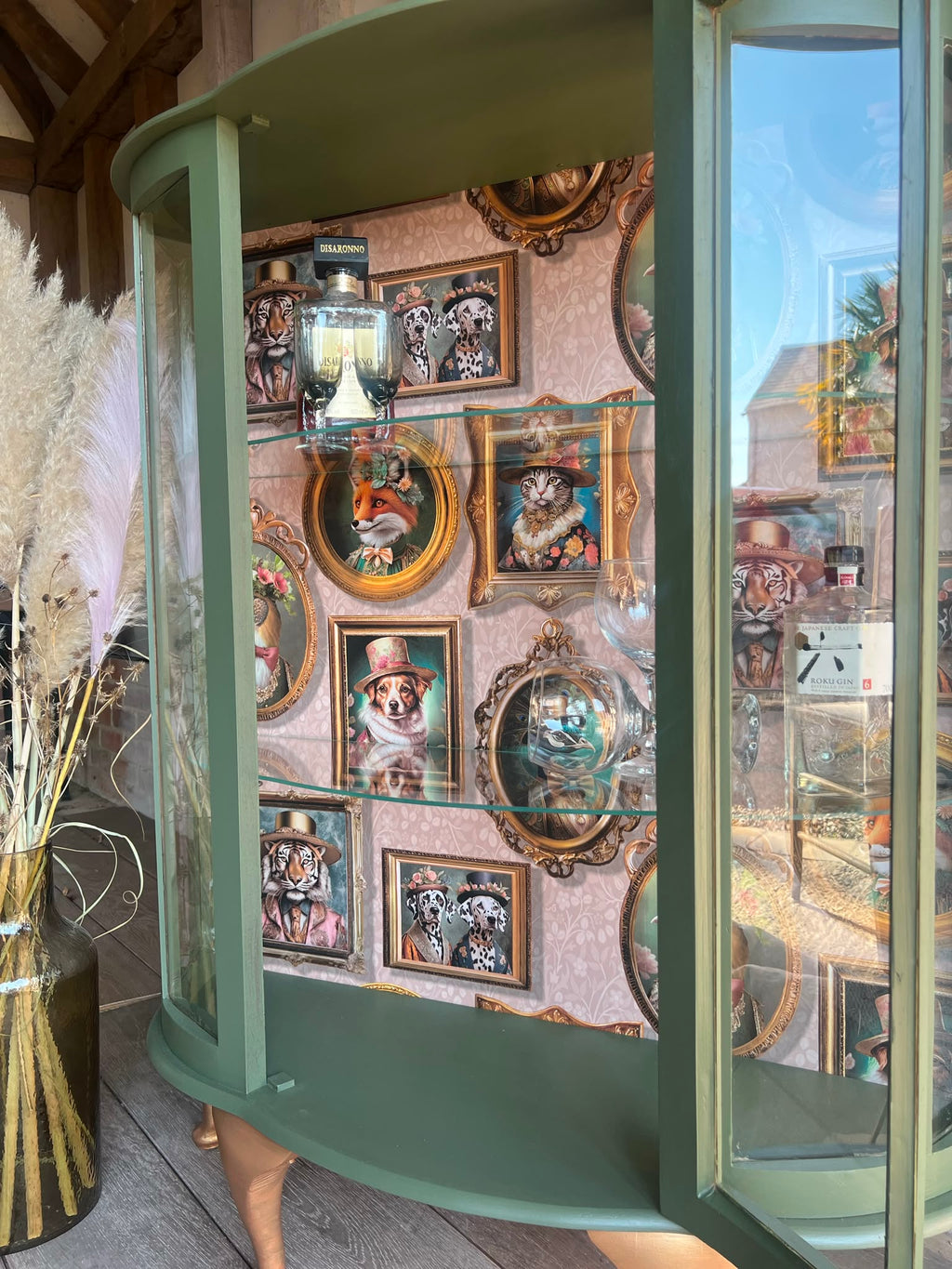 Vintage Gin Cabinet