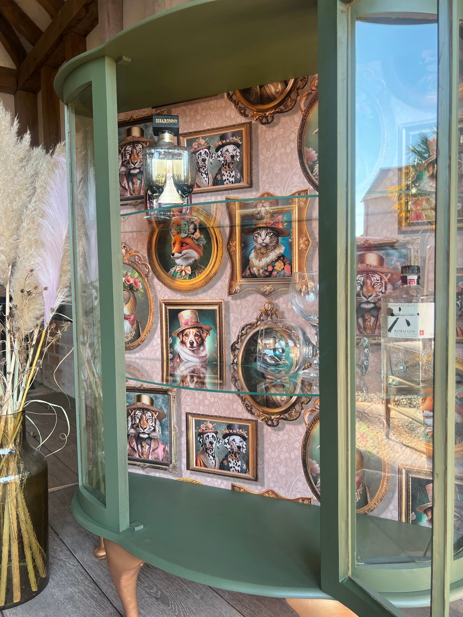 Vintage Gin Cabinet