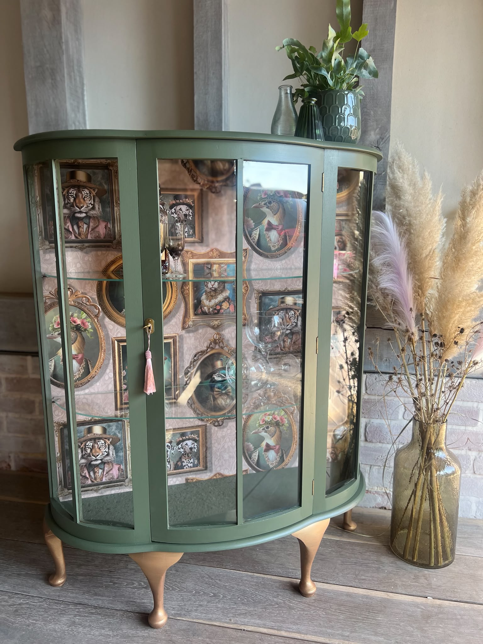 Vintage Gin Cabinet