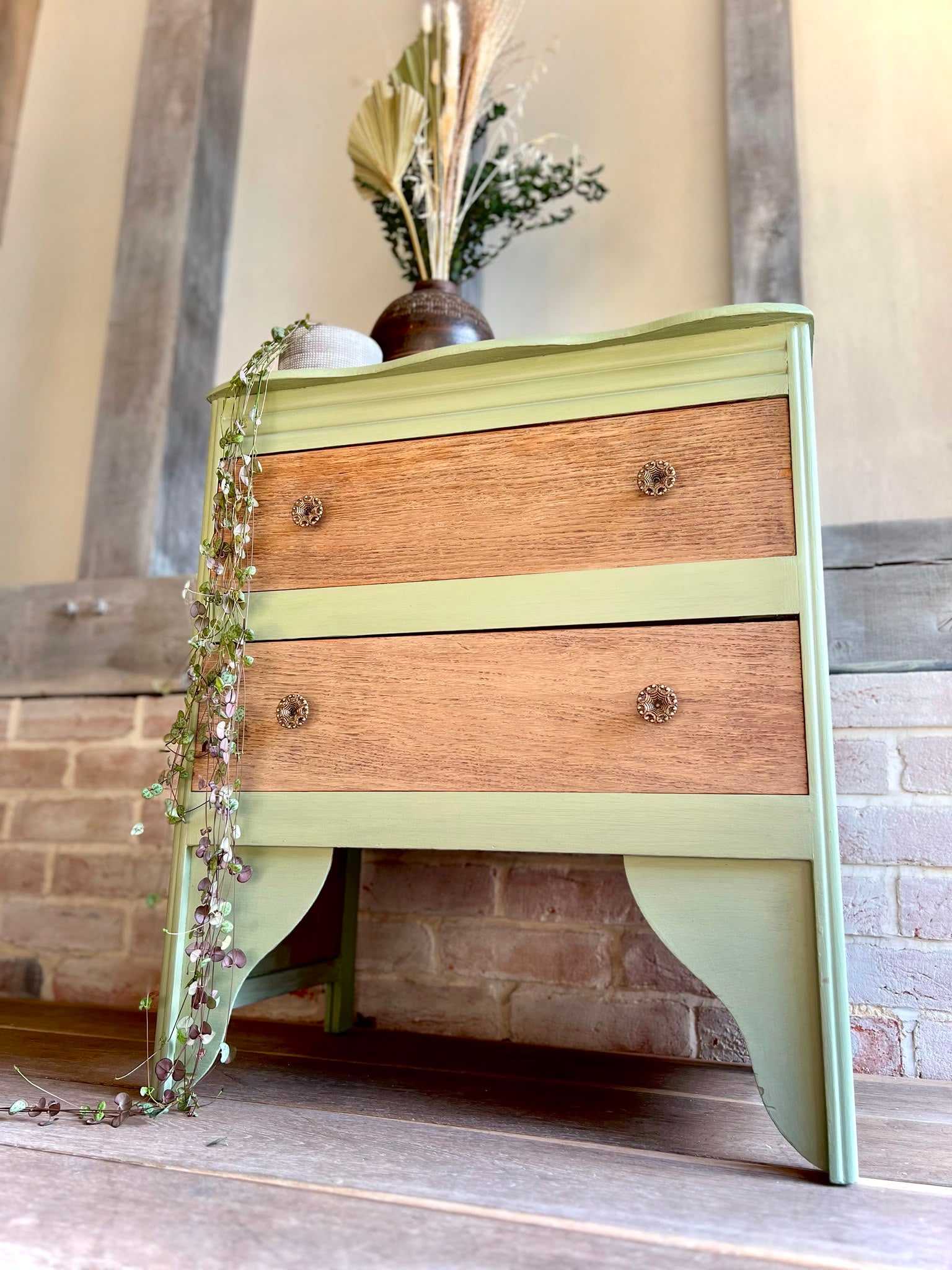 Vintage Two Drawer Chest